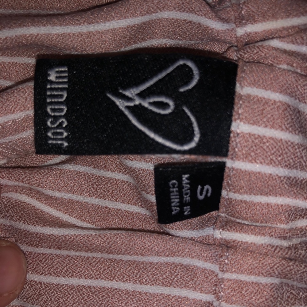 Pink striped pants - Picture 3 of 5